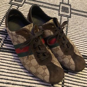Authentic Gucci Tennis Shoes